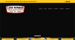 Desktop Screenshot of lakenormantire.com