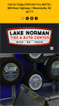 Mobile Screenshot of lakenormantire.com