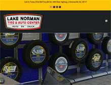 Tablet Screenshot of lakenormantire.com